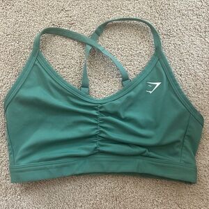 gymshark ruched sports bra